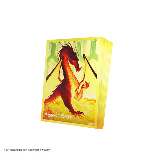 Magic: The Gathering | The Hobbit Premium Art Sleeves - Smaug the Golden