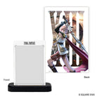 One-Touch Edge Magnetic Card Holder: Final Fantasy - Lightning (PREORDER) - Clear rectangular card holder with white "Final Fantasy" top label on black base, accompanies vertical Lightning character.