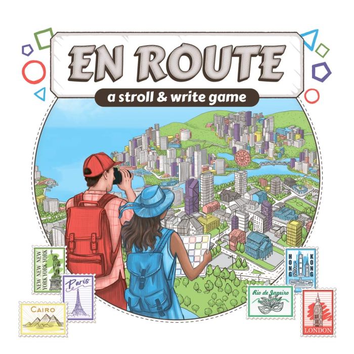 En Route - A stroll & write game".