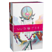Wroth: Base Game - Board game box with futuristic fantasy artwork featuring a glowing orb and armored figures, labeled Wroth.