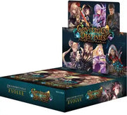 Shadowverse Evolve: Convergent Destinies Booster Display (PREORDER) - Shadowverse Evolve Convergent Destinies booster display box with colorful fantasy character artwork on blue and teal.