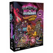 Epic Spell Wars of the Battle Wizards III Melee at Murdershroom Marsh - Colorful box for Epic Spell Wars of the Battle Wizards III card game featuring whimsical fantasy characters and vibrant.