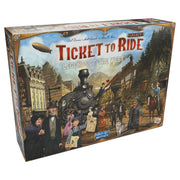 Ticket to Ride: Legends of the West - Legends of the West board game box with vintage Wild West scene and steam train illustration.