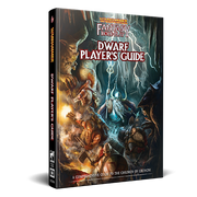 Warhammer Fantasy Roleplay: Dwarf Player's Guide - Warhammer Fantasy Roleplay Dwarf Player's Guide book with dark fantasy cover art featuring dwarves in battle and glowing.
