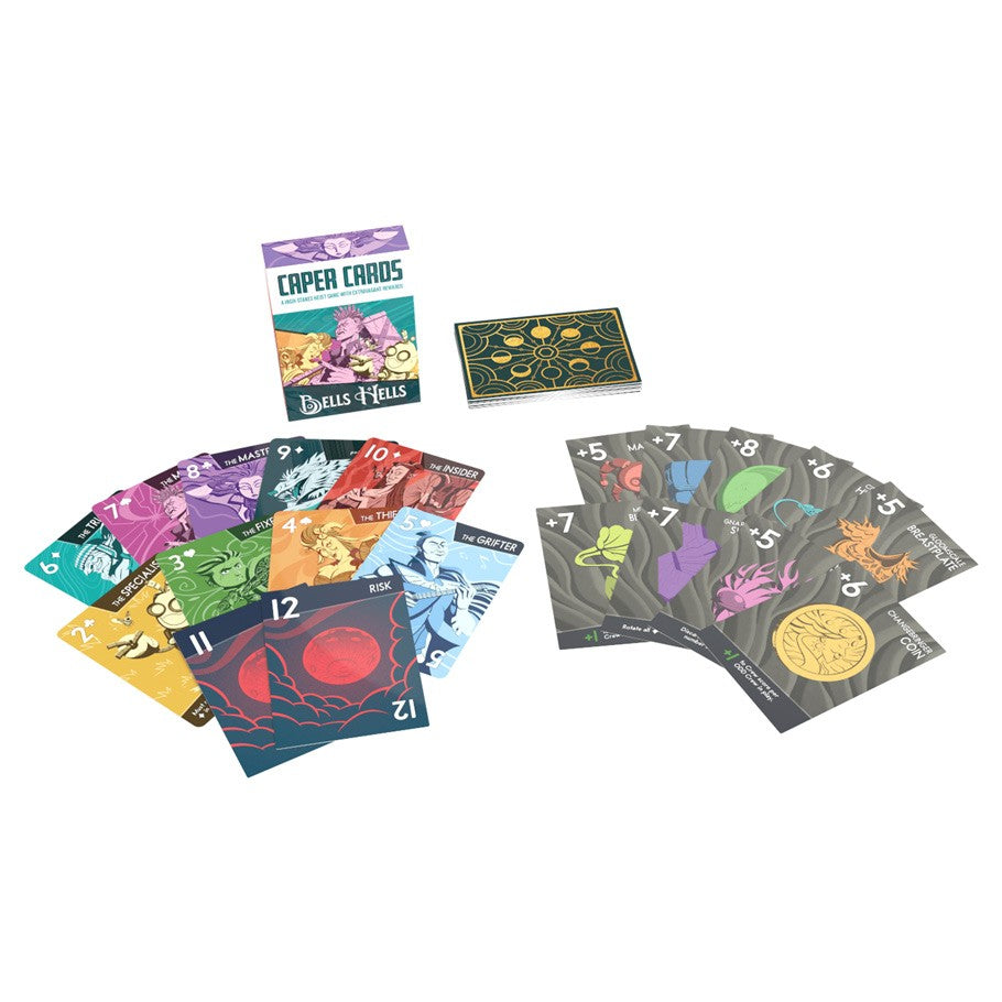 Caper Cards: Bells Hells - Bells Hells" label.