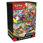 Pokémon TCG: Mega Evolution - Booster Bundle (Local) - Black Pokémon TCG Mega Evolution booster bundle box with colorful artwork featuring Mega Evolution Pokémon characters and.