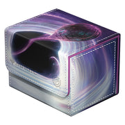 Ultimate Guard Sidewinder 100+ Xenoskin: Magic the Gathering: Edge of Eternities - Susur, Secundi Void Altar - Rectangular deck box with purple and black cosmic swirl design, featuring mystical orb and stitched edges.