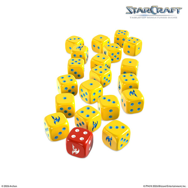 StarCraft TMG: Dice Set - Protoss (PREORDER)