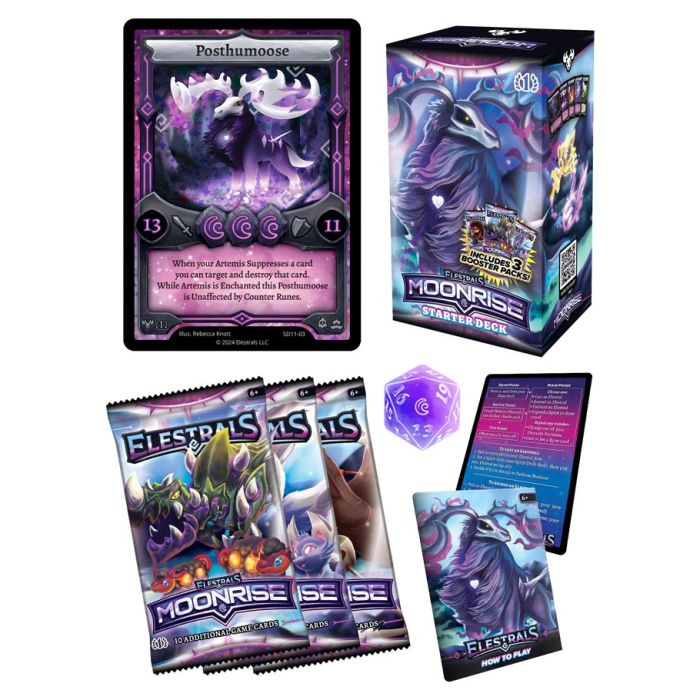Elestrals: Moonrise- Starter Deck- Posthumoose Elestrals: Moonrise- Starter Deck- Posthumoose