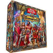 Hero Realms: Dungeons (PREORDER) - Dungeons card game box with colorful fantasy characters including warriors and mages on front cover.