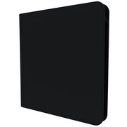 Arcane Fortress 12-Pocket Zippered Binder: Solid Color- Black