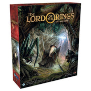 Lord of the Rings LCG: Revised Core Set - The Lord of the Rings LCG Revised Core Set box features dark fantasy artwork with a wizard, an elf, and a spider in a.