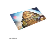 Gamegenic Game Mat: Star Wars: Unlimited - Jabba the Hutt (PREORDER) - Game mat featuring detailed artwork of Jabba the Hutt with a blue and reddish background, rectangular shape with smooth.