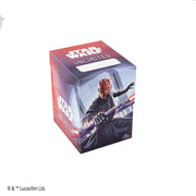 Star Wars: Unlimited Soft Crate - Darth Maul - Red and black soft storage crate featuring Darth Maul artwork from Star Wars Unlimited series, rectangular shape with fabric