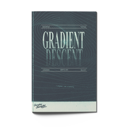 Mothership: Gradient Descent (PREORDER) - Dark teal book cover with circular line patterns, large white serif title "Gradient Descent," and a white bottom border with