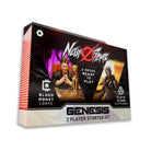 Neuroscape TCG: Genesis 2-Player Starter Kit - Corpo/Dustrunner - Neuroscape TCG Genesis 2-player starter kit box featuring vibrant purple and orange character illustrations with dark.