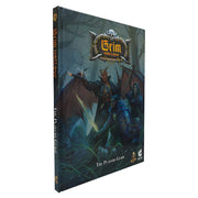D&D 5E: Grim Hollow: Players Guide - Hardcover D&D 5E Grim Hollow Players Guide with dark fantasy cover art featuring armored warriors and a dragon.