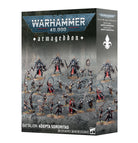 Warhammer 40,000 - Adepta Sororitas - Armageddon Battalion (PREORDER) - Warhammer 40,000 Adepta Sororitas Armageddon Battalion box featuring detailed gothic female warrior miniatures in black.