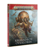 Warhammer Age of Sigmar - Kharadron Overlords - Battletome - Warhammer Age of Sigmar Battletome featuring Kharadron Overlords with steampunk-inspired armored dwarves on cover.