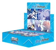 Weiss Schwarz: Blue Archive The Animation Booster Display - Blue Archive-themed booster display box for Weiss Schwarz trading cards, featuring vibrant blue design and anime character.