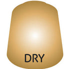 Citadel Dry Paint: Golden Griffon - Golden beige paint swatch labeled "DRY" with smooth, matte finish and rounded top shape.