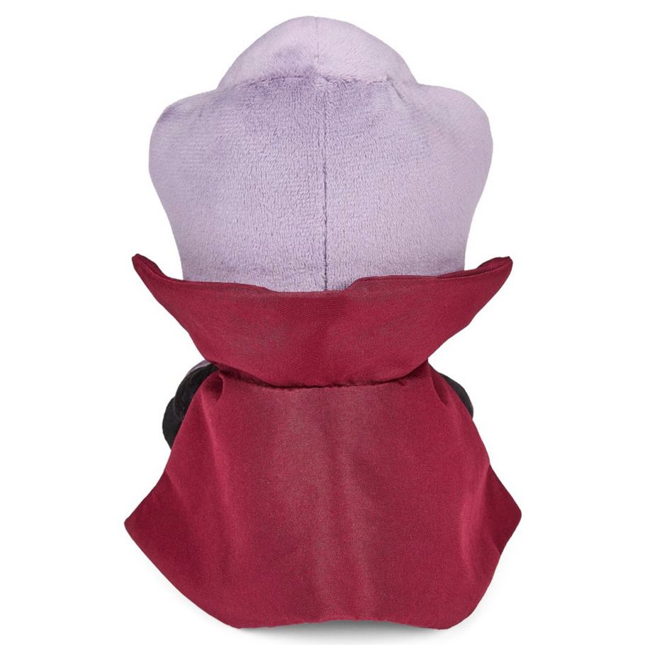 D&D: Mind Flayer Phunny Plush - Plush toy with light purple head and large red collar and cape, soft fabric design.