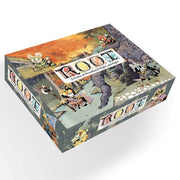 Root - Root board game box with colorful woodland animal characters and forest-themed artwork.