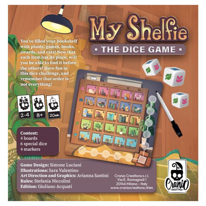 My Shelfie: The Dice Game - The Dice Game.