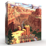 Trailblazer: The Arizona Trail - The Arizona Trail in bold yellow lettering.