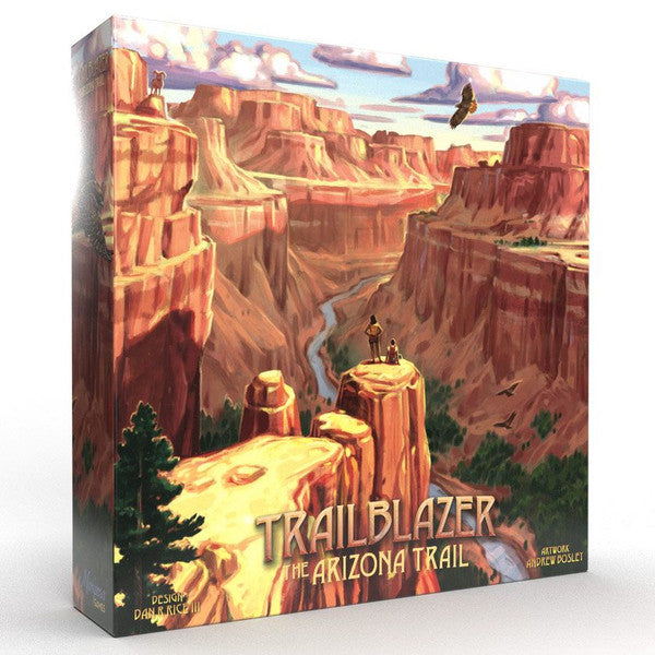 Trailblazer: The Arizona Trail - The Arizona Trail in bold yellow lettering.