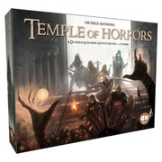 Temple of Horrors - Temple of Horrors strategy board game box featuring dark fantasy artwork with shadowy figures and glowing orbs.