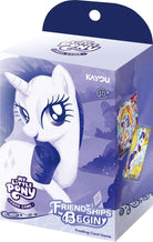 My Little Pony Trading Card Game: Friendships Begin Starter Deck - Rarity (PREORDER) - Purple and white My Little Pony Trading Card Game starter deck box featuring Rarity character art and logo with purple.