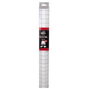 Silicone Gaming Mat - Rolled white silicone gaming mat with a gray grid pattern and black-red product label on packaging.