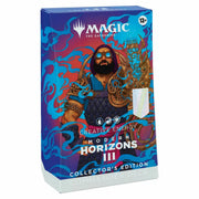 Magic: The Gathering - Modern Horizons 3 Collectors Commander - Creative Energy - The Gathering Modern Horizons 3 Collector's Commander box featuring a bearded, tattooed warrior with glowing blue eyes and.