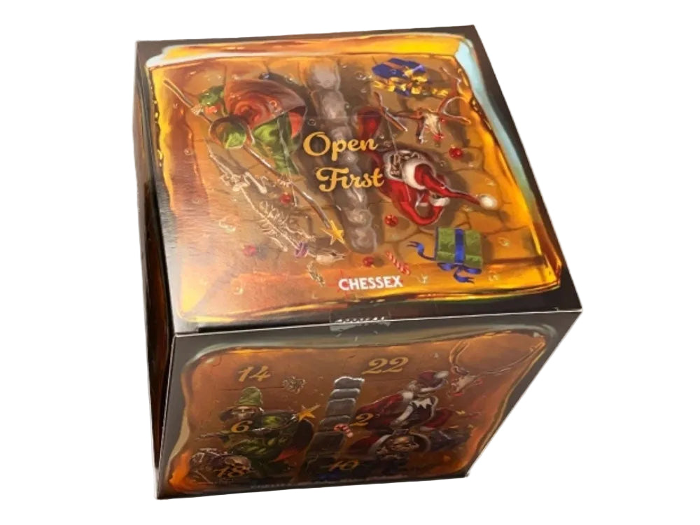 Chessex 2026 Holiday Dice Calendar (PREORDER)