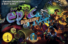 Tiny Epic Dungeons: Deluxe (PREORDER) - Colorful board game box featuring fantasy characters, monstrous creatures, and the title "Tiny Epic Dungeons" in bold,.