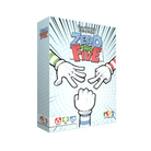 Zero Two Five (PREORDER) - Card game box with hands in white gloves making gestures, colorful "Zero Two Five" title on light blue dotted background.