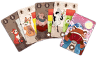 Umami (PREORDER) - Set of colorful illustrated strategy game cards featuring various anthropomorphic animal characters on a light rustic.