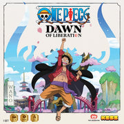 One Piece: Dawn of Liberation (PREORDER) - One Piece Dawn of Liberation game box with colorful anime art of character Luffy striking a pose in a vibrant Wano-themed.