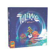 https://cf.geekdo-images.com/bGHeKie14LRAkcjytFx6Cg__original/img/c-EwiL9J_tIfOgIsd38Rv2ozpdQ=/0x0/filters:format(png)/pic9376226.png(PREORDER) - Square board game box with a colorful fantasy landscape, featuring glowing trees, cliffs, and a white bird silhouette.