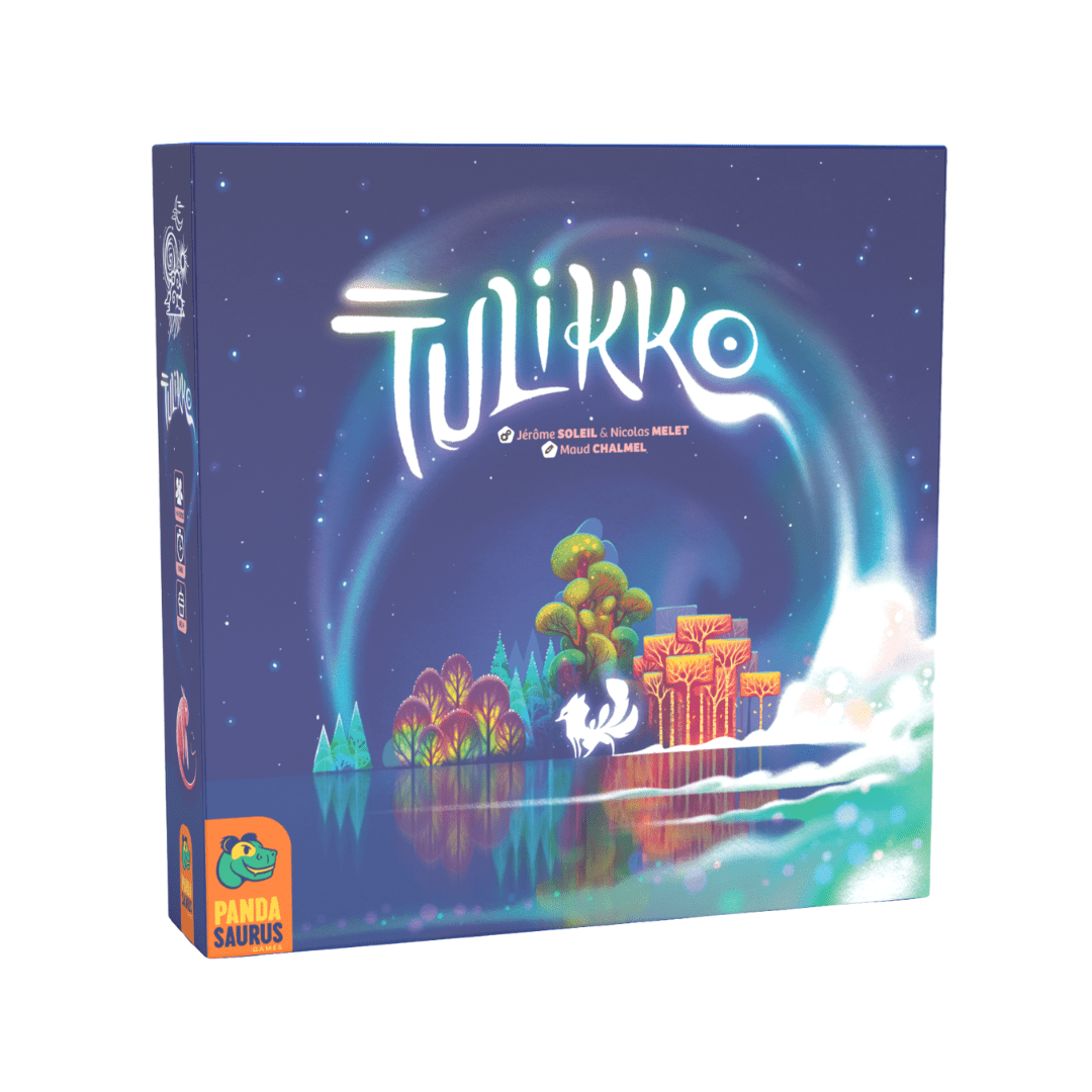 https://cf.geekdo-images.com/bGHeKie14LRAkcjytFx6Cg__original/img/c-EwiL9J_tIfOgIsd38Rv2ozpdQ=/0x0/filters:format(png)/pic9376226.png(PREORDER) - Square board game box with a colorful fantasy landscape, featuring glowing trees, cliffs, and a white bird silhouette.
