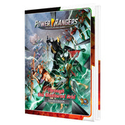Power Rangers Roleplaying Game: Through the Shattered Grid Sourcebook - Hardcover book with colorful Power Rangers artwork featuring multiple Rangers in action on the glossy cover.