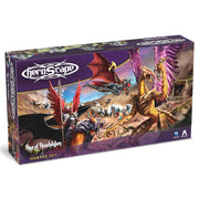 Heroscape: Age of Annihilation Master Set - Heroscape Age of Annihilation Master Set board game box with fantasy battle art featuring dragons and warriors in vibrant.