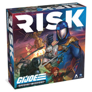 RISK G.I. JOE: Special Missions (PREORDER) - Colorful board game box for Risk featuring G.I. Joe characters in dynamic action poses.