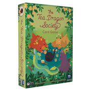 The Tea Dragon Society Card Game - The Tea Dragon Society card game box features a green background with illustrated orange, yellow, green, and purple dragon.