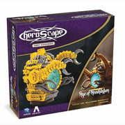 Heroscape: Rising Tide: Hellforge Mandukor Army Expansion - Heroscape Rising Tide Hellforge Mandukor Army Expansion box featuring yellow and blue mechanical amphibious battle units on.