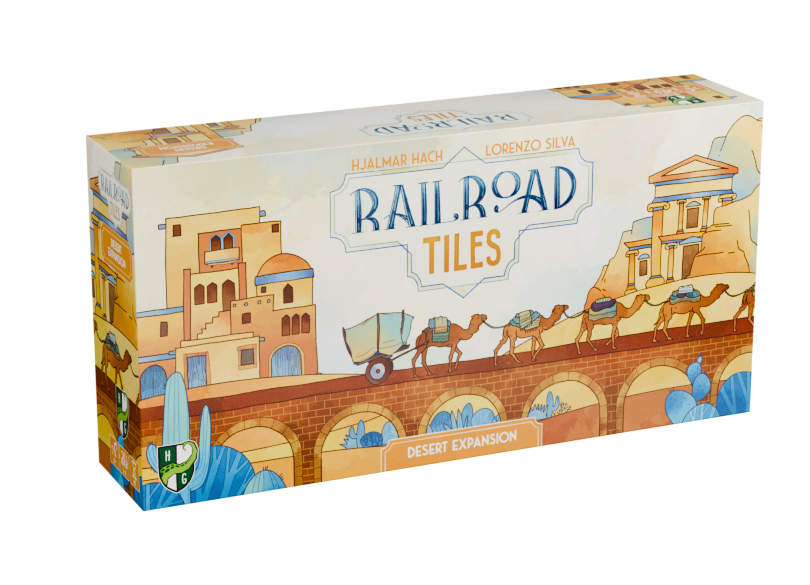 Railroad Tiles: Desert Expansion - Desert Expansion family game expansion.