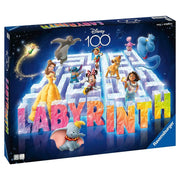 Labyrinth: Disney 100th Anniversary - Colorful Labyrinth board game box featuring Disney 100th Anniversary characters on a glowing maze background.