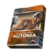Terraforming Mars: Automa Expansion - Automa Expansion box with sci-fi artwork of a robot and astronaut facing each other against a Mars landscape background.