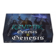 Kryptic TCG - Genesis Wave 2 Booster Box - Kryptic TCG Genesis Wave 2 booster box with dark fantasy design and teal logo.